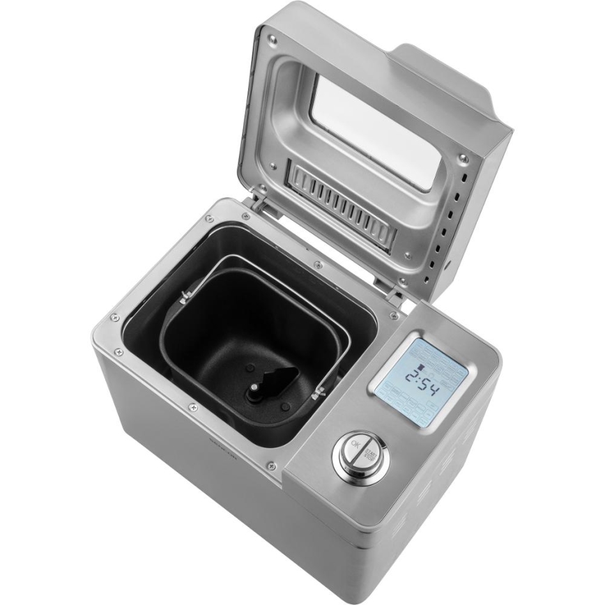 Sencor - Domači pekač kruha 550W/230V mat krom