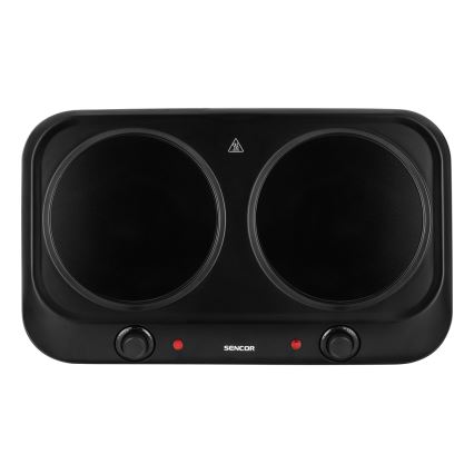 Sencor - Dvojni steklokeramični štedilnik 2400W/230V