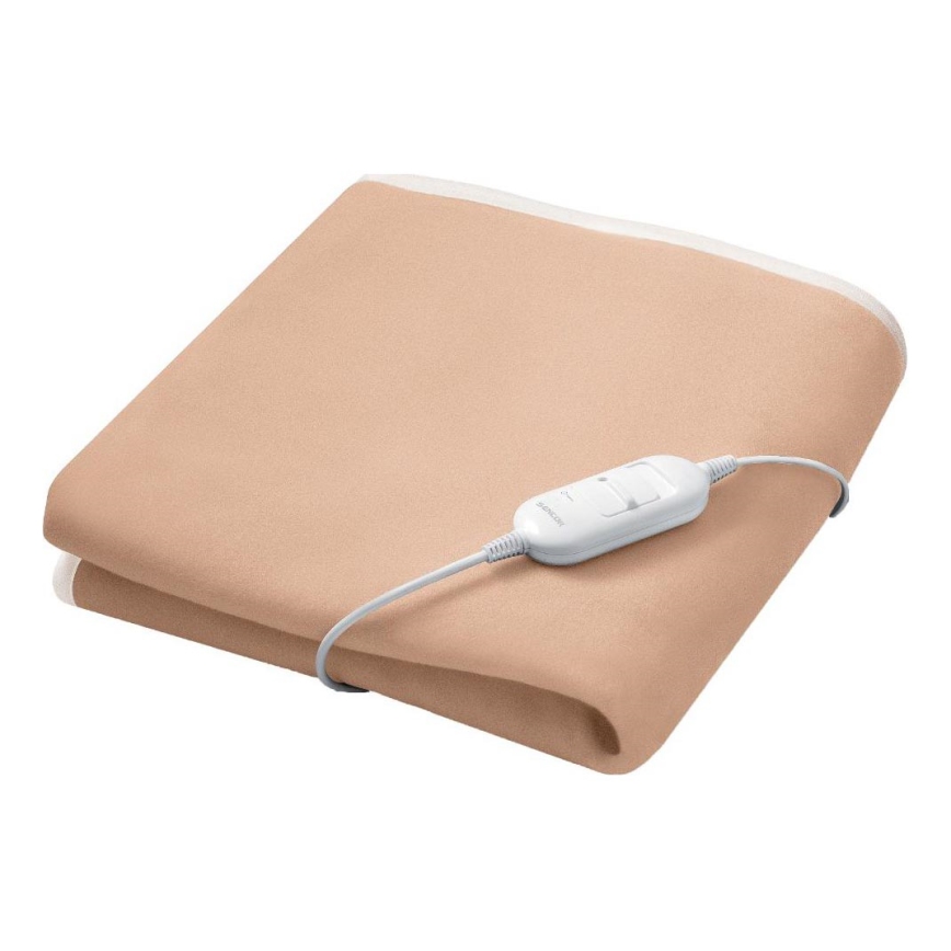 Sencor - Električna grelna odeja 60W/230V 150x80 cm bež