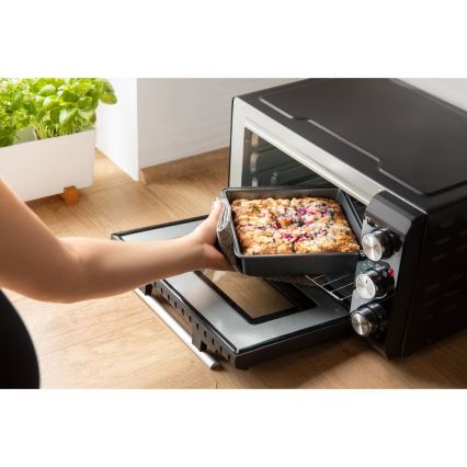 Sencor - Električna pečica 20 l 1650W/230V črna