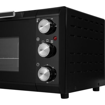 Sencor - Električna pečica 20 l 1650W/230V črna