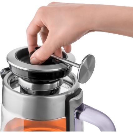 Sencor - električni čajnik z nastavitvijo temperature, 1,5 l, 1500 W/230 V, iz nerjavečega jekla