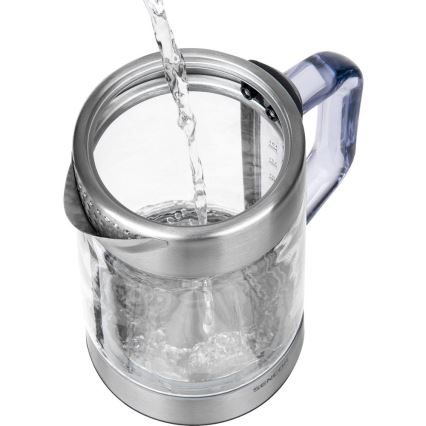 Sencor - električni čajnik z nastavitvijo temperature, 1,5 l, 1500 W/230 V, iz nerjavečega jekla