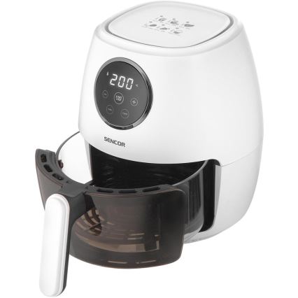 Sencor - Friteza na vroč zrak 3,5 l 1300 W/230 V bela