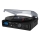 Sencor - Gramofon z USB/SD/FM 8W/230V + daljinski upravljalnik