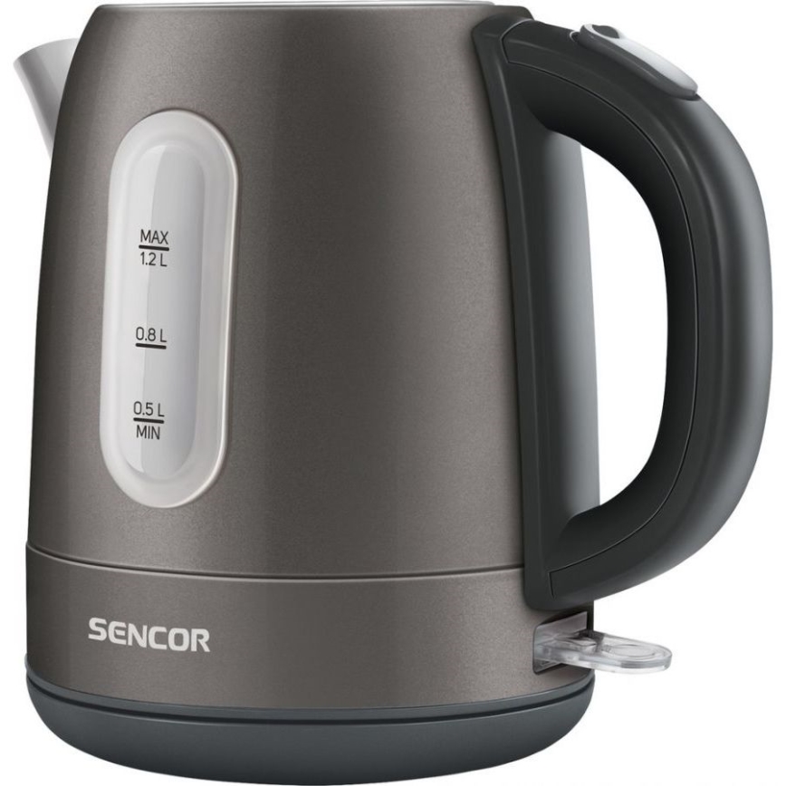 Sencor - Grelnik vode 1,2 l 2150W/230V antracit