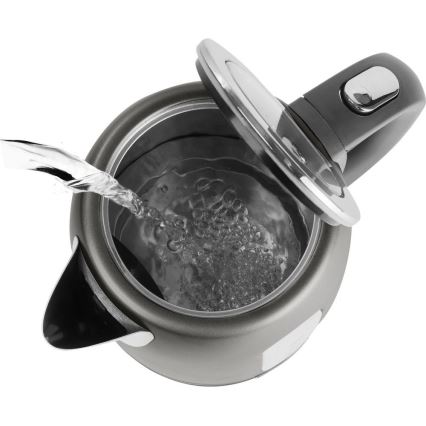 Sencor - Grelnik vode 1,2 l 2150W/230V antracit