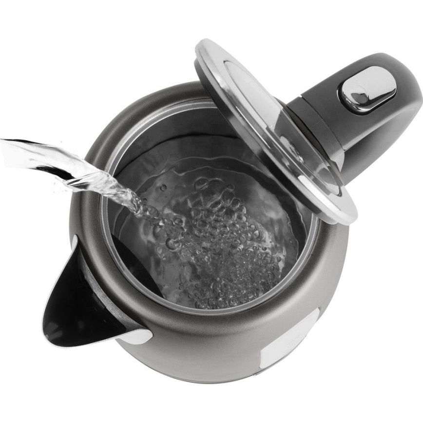 Sencor - Grelnik vode 1,2 l 2150W/230V antracit