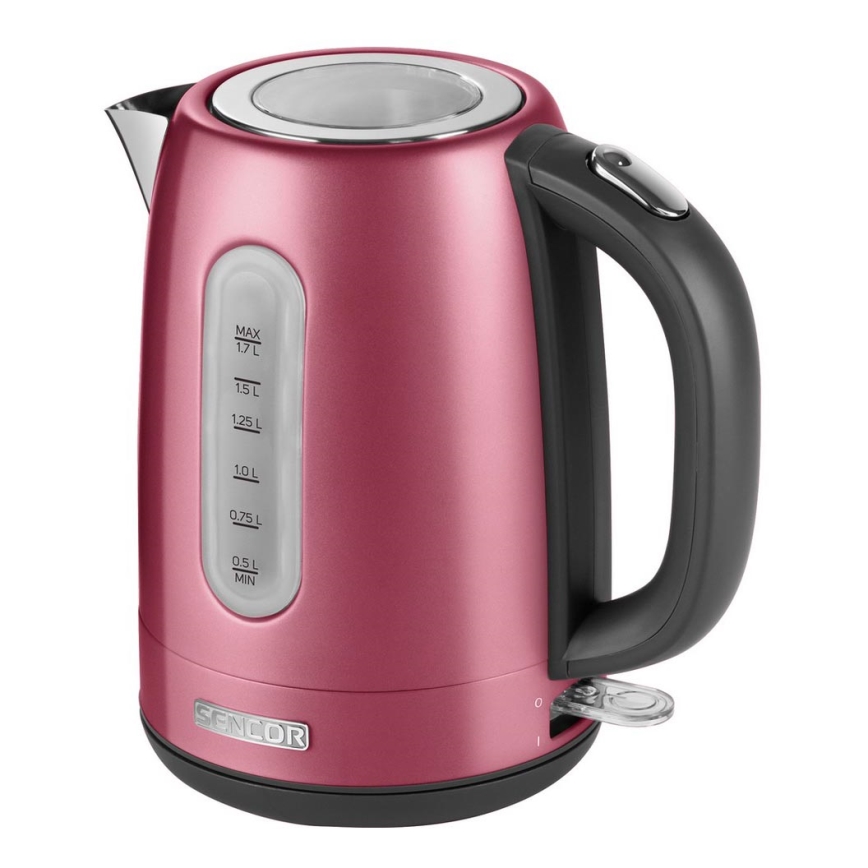 Sencor - Grelnik vode 1,7 l 2150W/230V roza