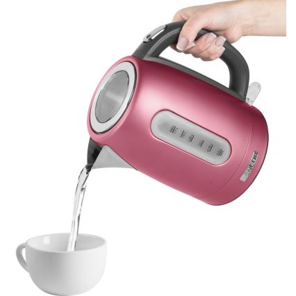 Sencor - Grelnik vode 1,7 l 2150W/230V roza