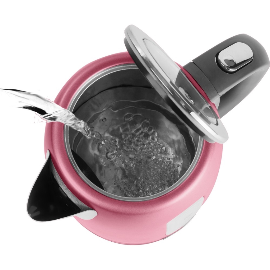 Sencor - Grelnik vode 1,7 l 2150W/230V roza