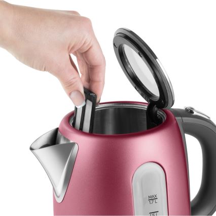 Sencor - Grelnik vode 1,7 l 2150W/230V roza