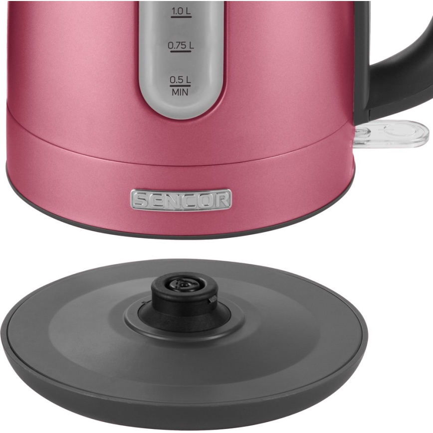 Sencor - Grelnik vode 1,7 l 2150W/230V roza