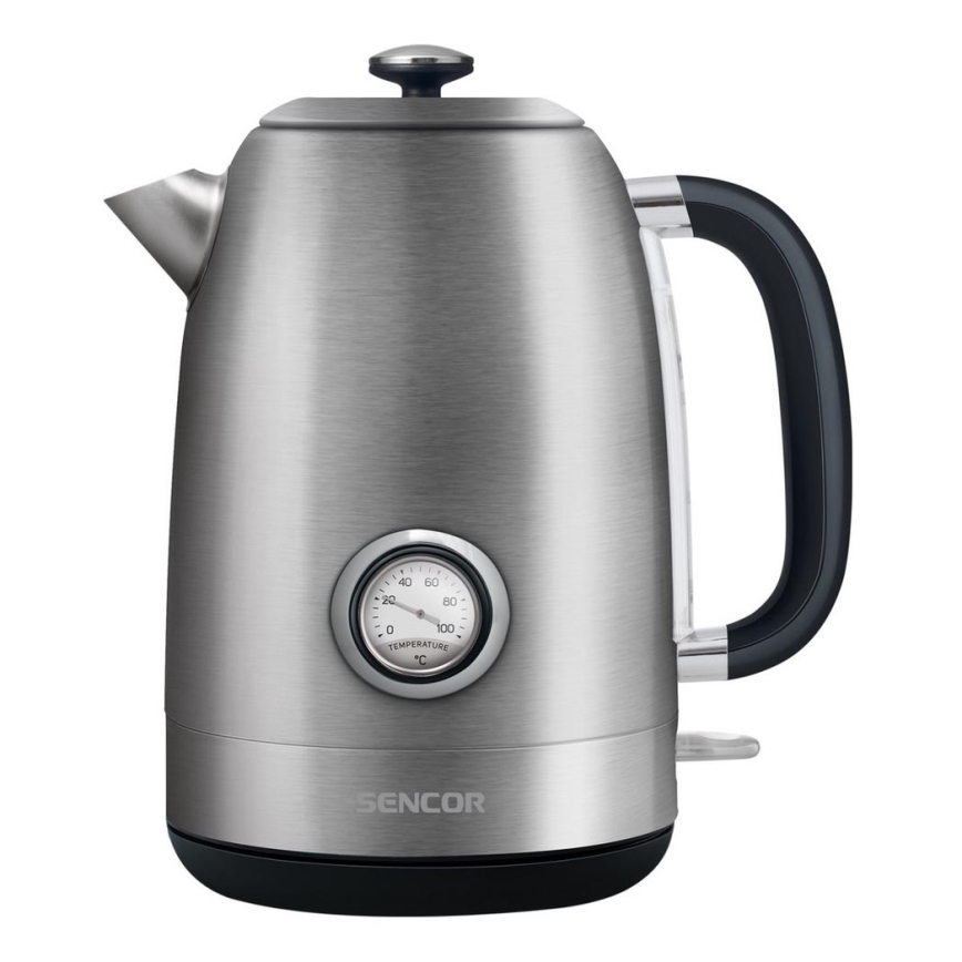 Sencor - Grelnik vode 1,7 l 2200W/230V nerjaveče jeklo