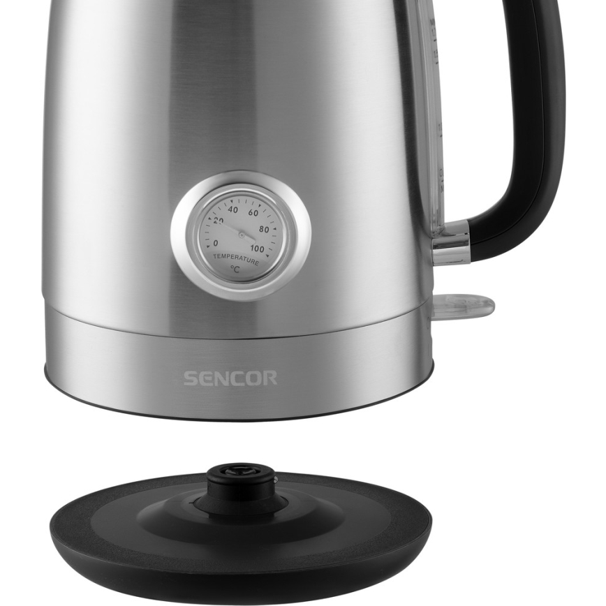 Sencor - Grelnik vode 1,7 l 2200W/230V nerjaveče jeklo