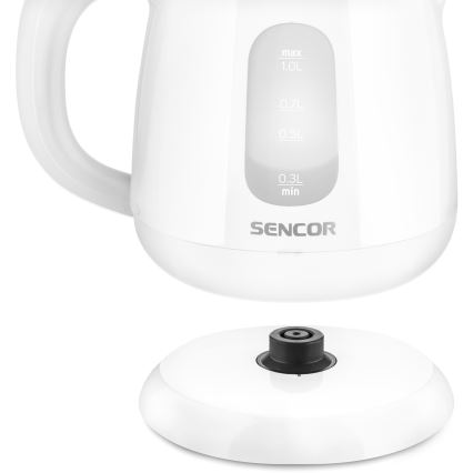 Sencor - Grelnik vode 1 l 1100W/230V bel