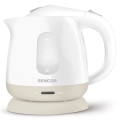 Sencor - Grelnik vode 1 l 1100W/230V bela/bež