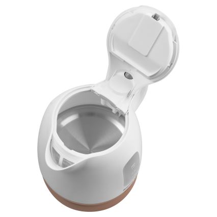 Sencor - Grelnik vode 1 l 1100W/230V bela/roza