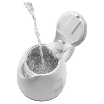 Sencor - Grelnik vode 1 l 1100W/230V bela/roza