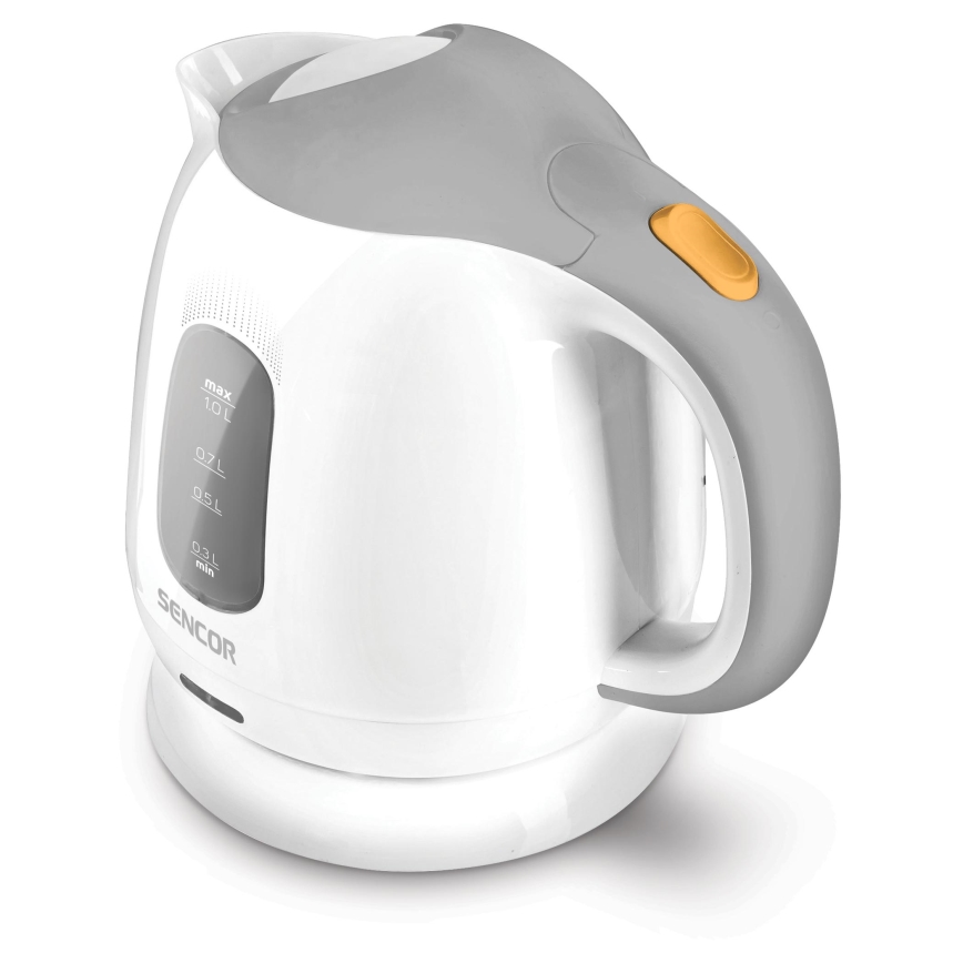 Sencor - Grelnik vode 1 l 1100W/230V bela/siva