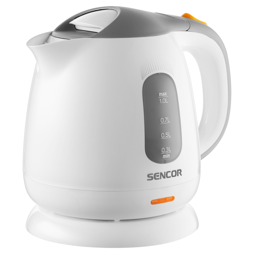 Sencor - Grelnik vode 1 l 1100W/230V bela/siva