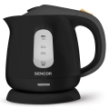 Sencor - Grelnik vode 1 l 1100W/230V črna/siva