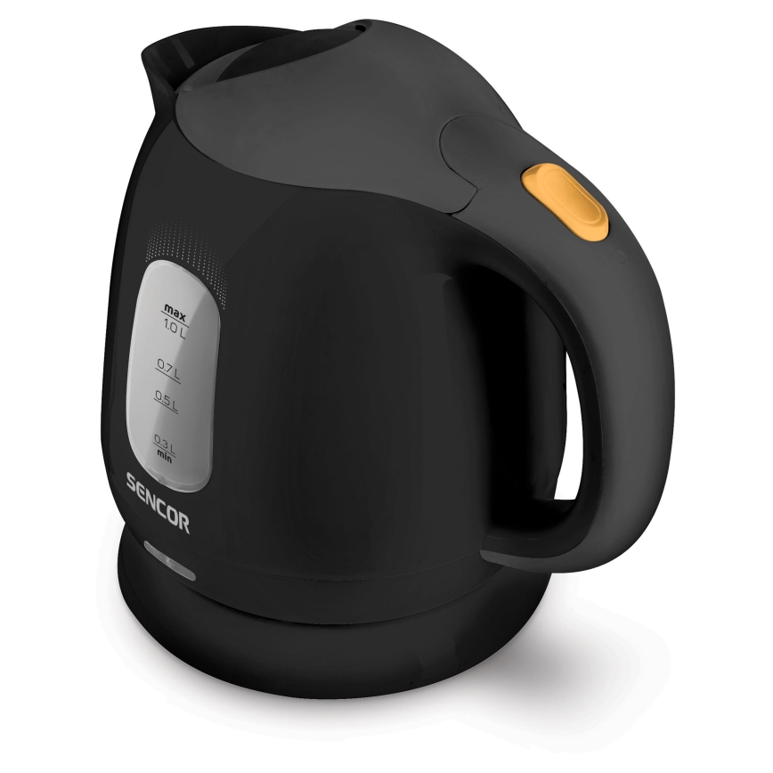 Sencor - Grelnik vode 1 l 1100W/230V črna/siva