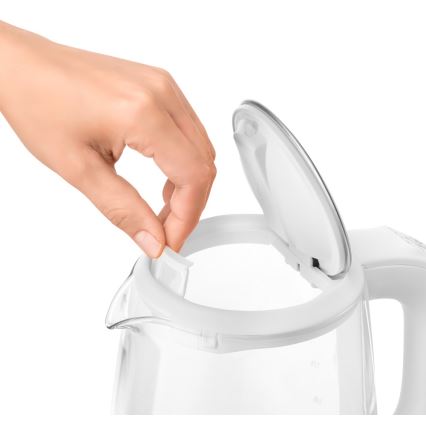 Sencor - Grelnik vode s termoregulacijo in LED osvetlitvijo 2 l 2200W/230V bel