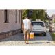 Sencor - Hladilna torba za avtomobil 22 l 45W/12V oranžna/bela