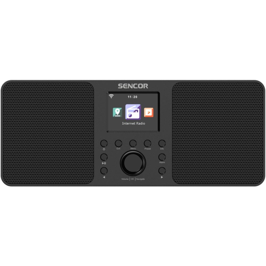 Sencor - Internet radio 20W/5V Wi-Fi + Daljinski upravljalnik