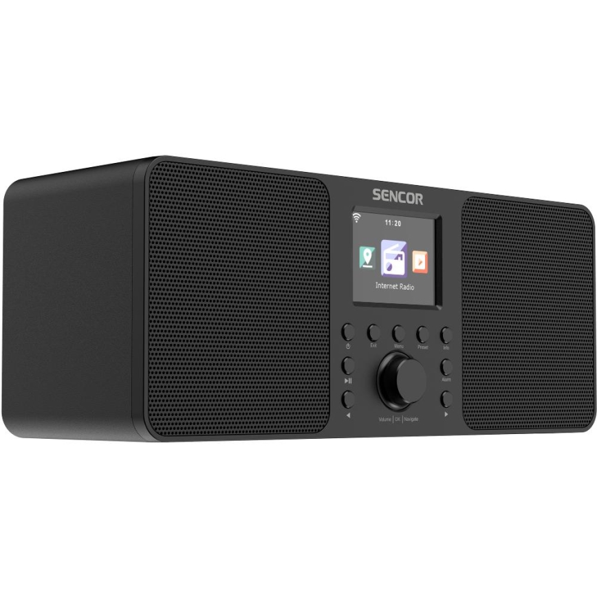 Sencor - Internet radio 20W/5V Wi-Fi + Daljinski upravljalnik
