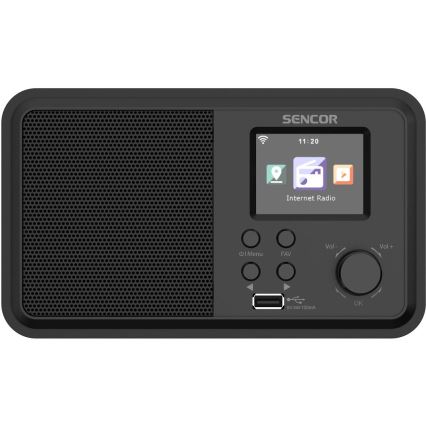Sencor - Internet radio 4W/5V Wi-Fi + Daljinski upravljalnik