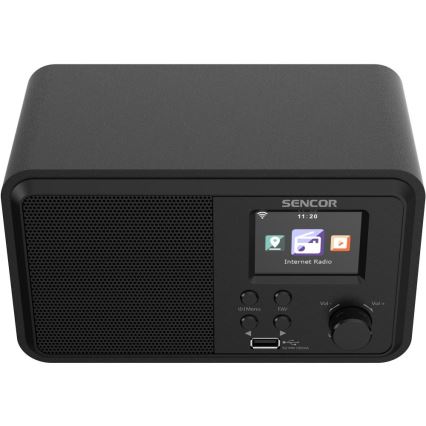 Sencor - Internet radio 4W/5V Wi-Fi + Daljinski upravljalnik