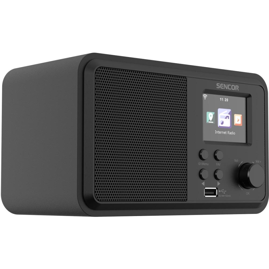 Sencor - Internet radio 4W/5V Wi-Fi + Daljinski upravljalnik