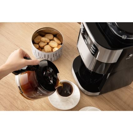 Sencor - Kavni aparat 1,5 l z LCD zaslonom 900W/230V