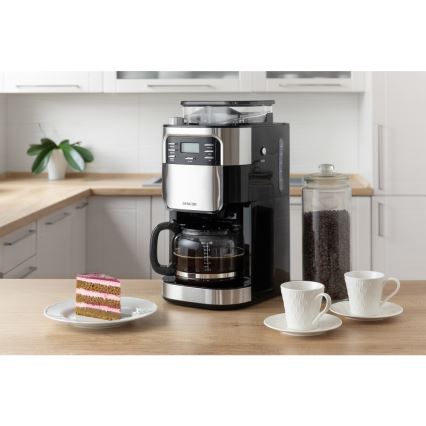 Sencor - Kavni aparat 1,5 l z LCD zaslonom 900W/230V