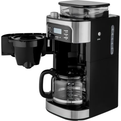 Sencor - Kavni aparat 1,5 l z LCD zaslonom 900W/230V