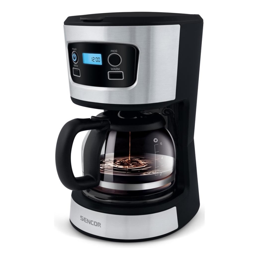 Sencor - Kavni aparat z LCD zaslonom 700W/230V