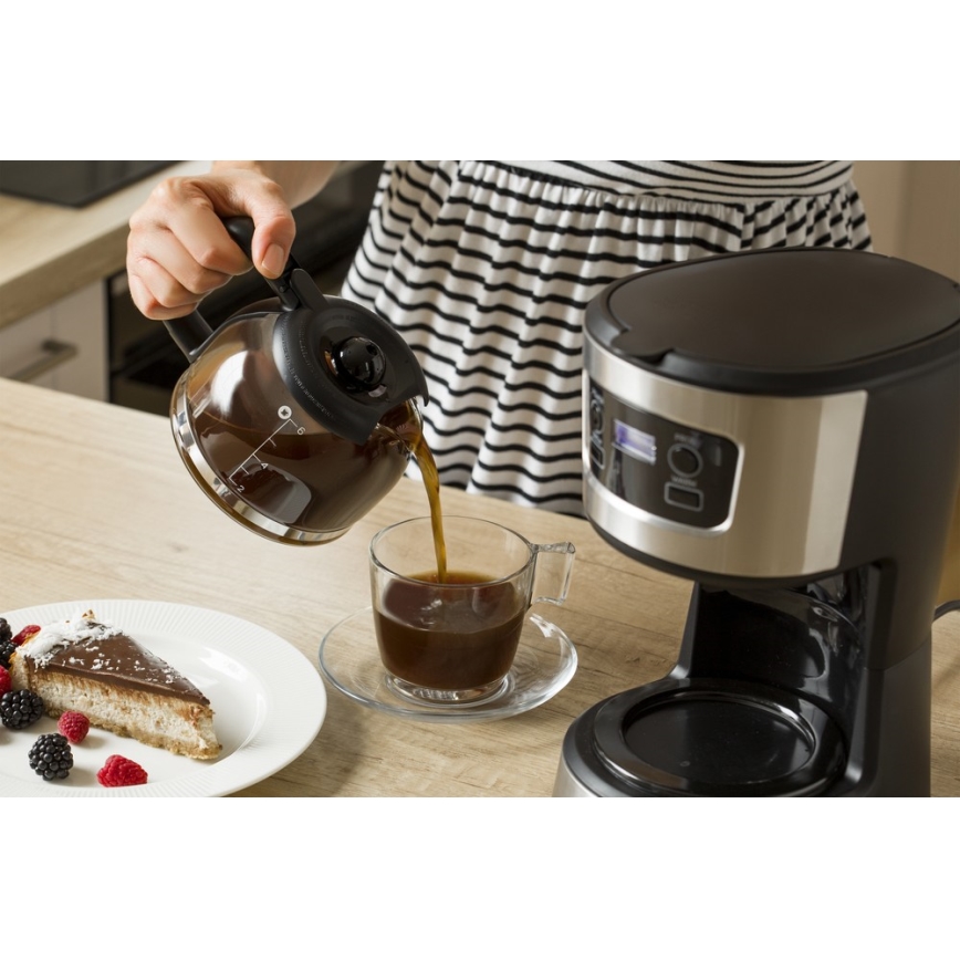 Sencor - Kavni aparat z LCD zaslonom 700W/230V