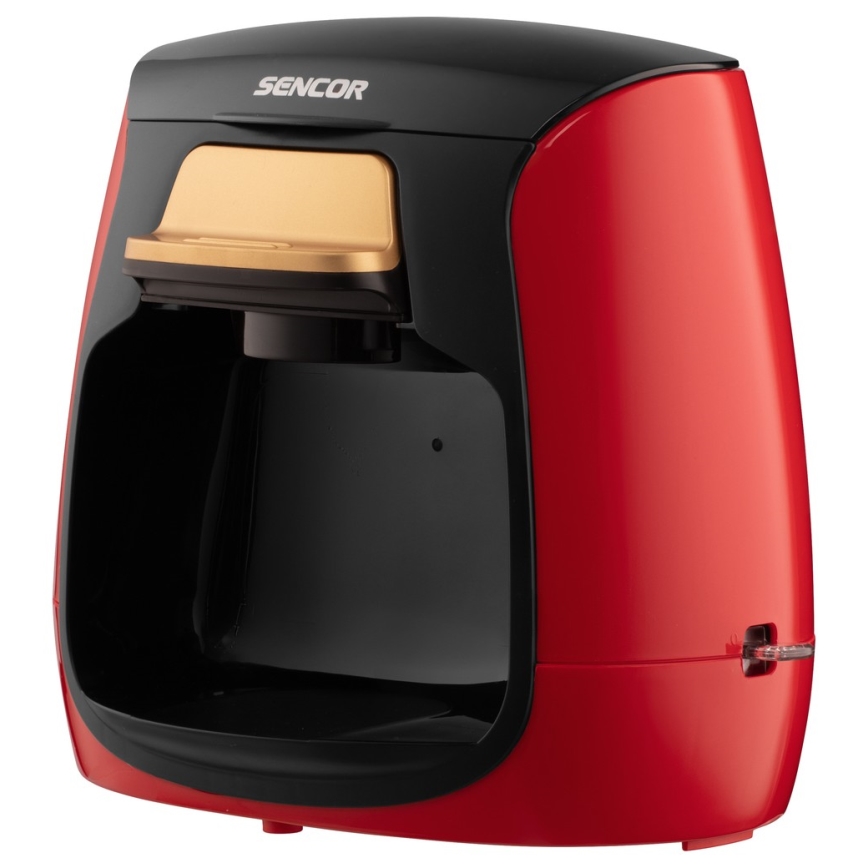 Sencor - Kavni aparat z two mugs 500W/230V rdeč/črna