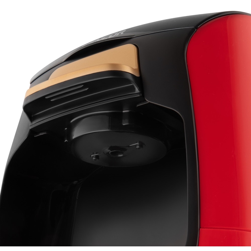 Sencor - Kavni aparat z two mugs 500W/230V rdeč/črna