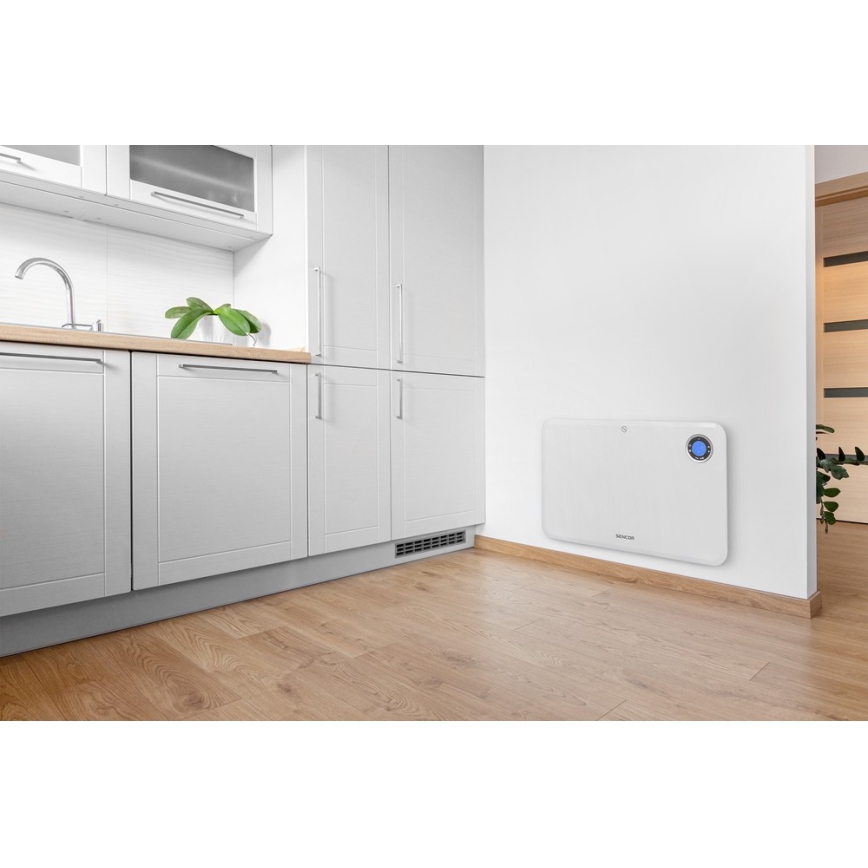 Sencor - Konvektor z LCD zaslonom in termostatom 750W/1500W/230V IP24