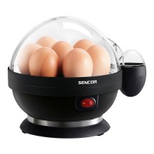 Sencor - Kuhalnik za jajca 320-380W/230V črn