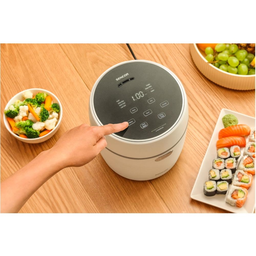 Sencor - Kuhalnik za riž 350W/230V 0,6 l bela