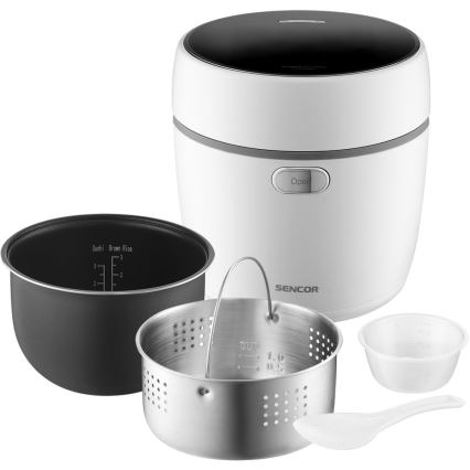 Sencor - Kuhalnik za riž 350W/230V 0,6 l bela