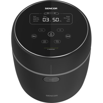 Sencor - Kuhalnik za riž 350W/230V 0,6 l črn