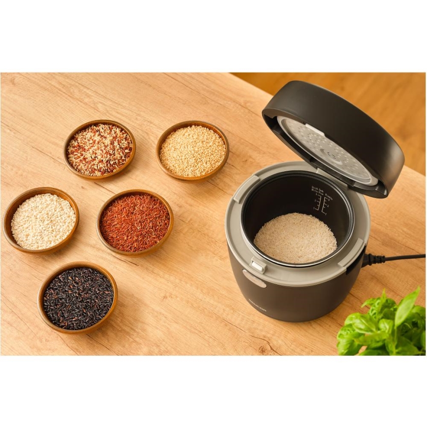 Sencor - Kuhalnik za riž 350W/230V 0,6 l črn