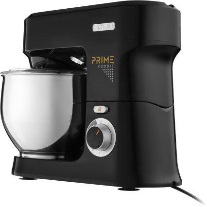 Sencor - kuhinjski robot s posodo iz nerjavečega jekla 1000W/230V črn