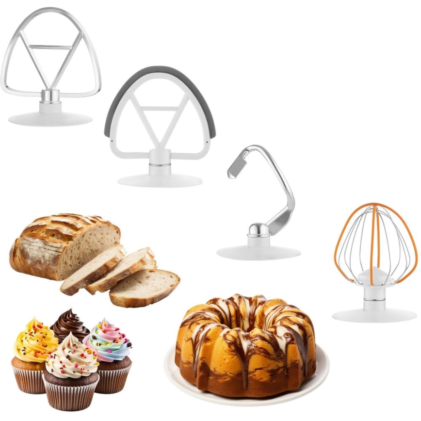 Sencor - kuhinjski robot s posodo iz nerjavečega jekla 1000W/230V črn