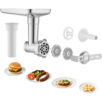 Sencor - kuhinjski robot s posodo iz nerjavečega jekla 1000W/230V črn